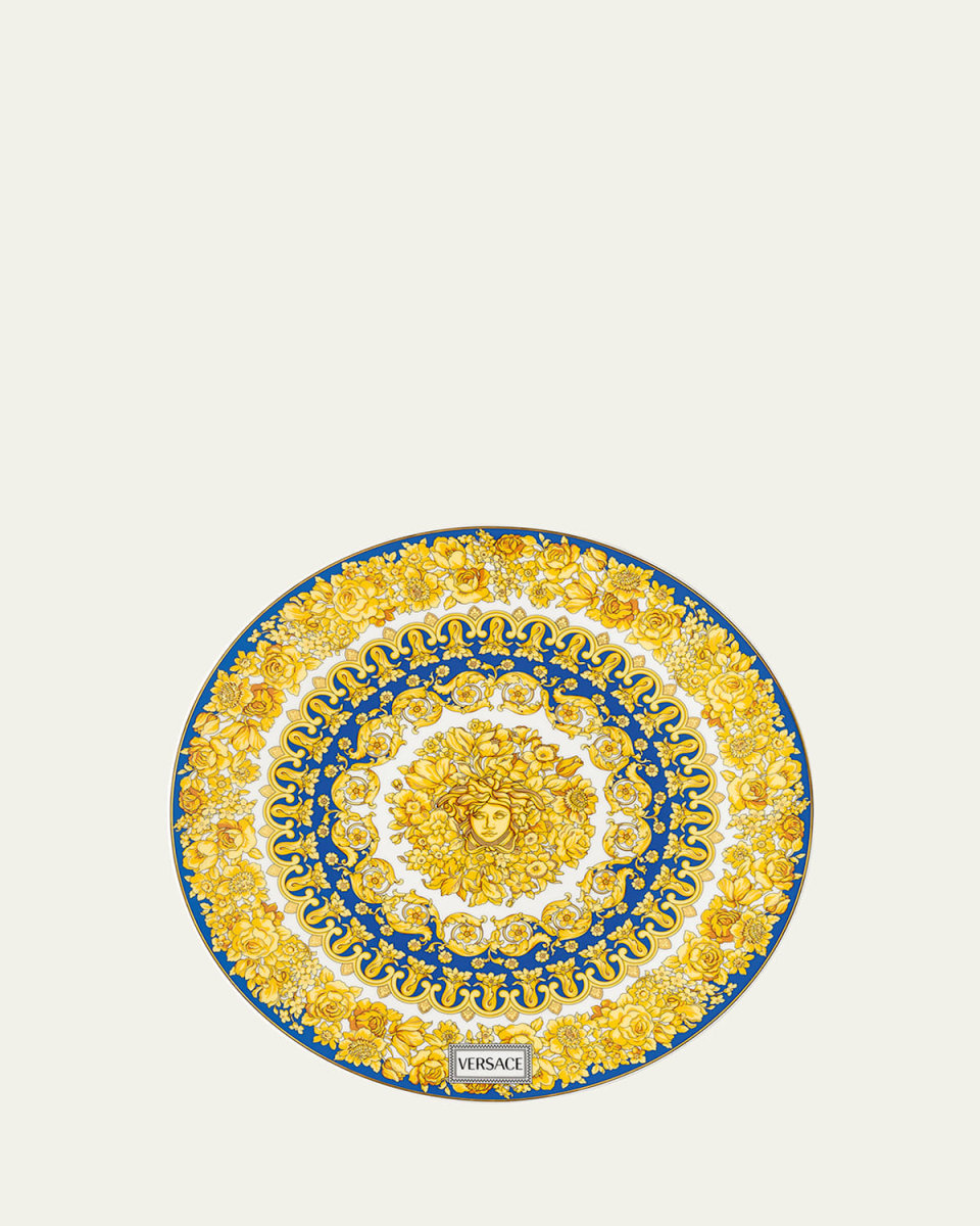 Medusa Rhapsody Blue Service Plate